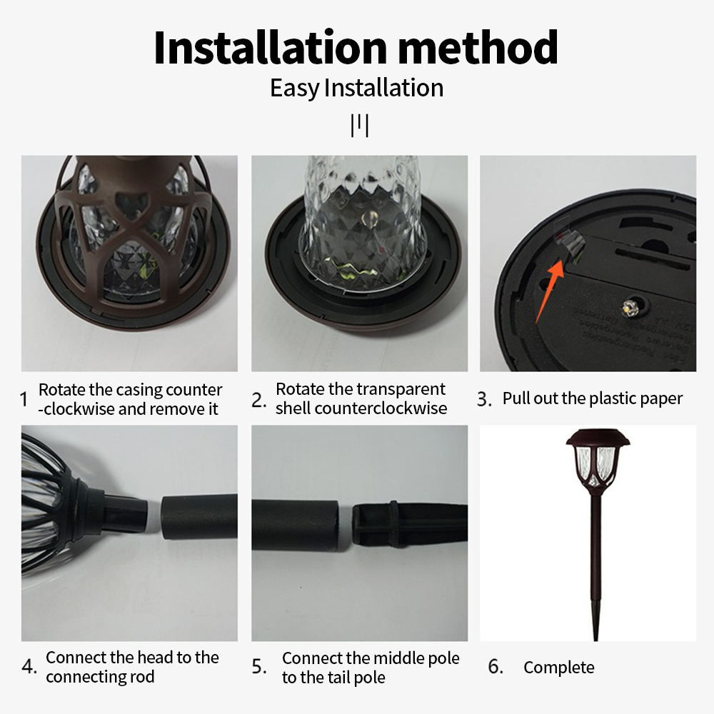 โคมไฟสนามหญ้าพลังงานแสงอาทิตย์ - Outdoor Lighting Effects บทวิจารณ์และราคา