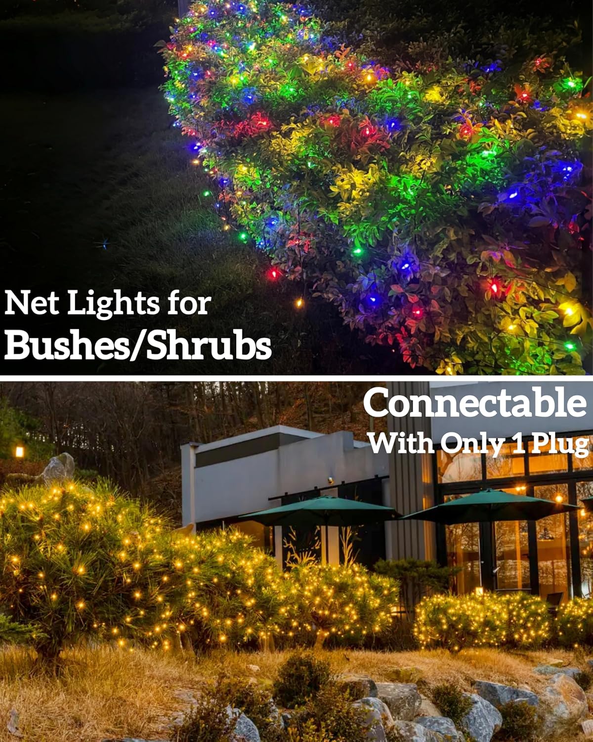 ไฟตาข่ายคริสต์มาส LED กลางแจ้ง - Outdoor Lighting Waterproof บทวิจารณ์และราคา