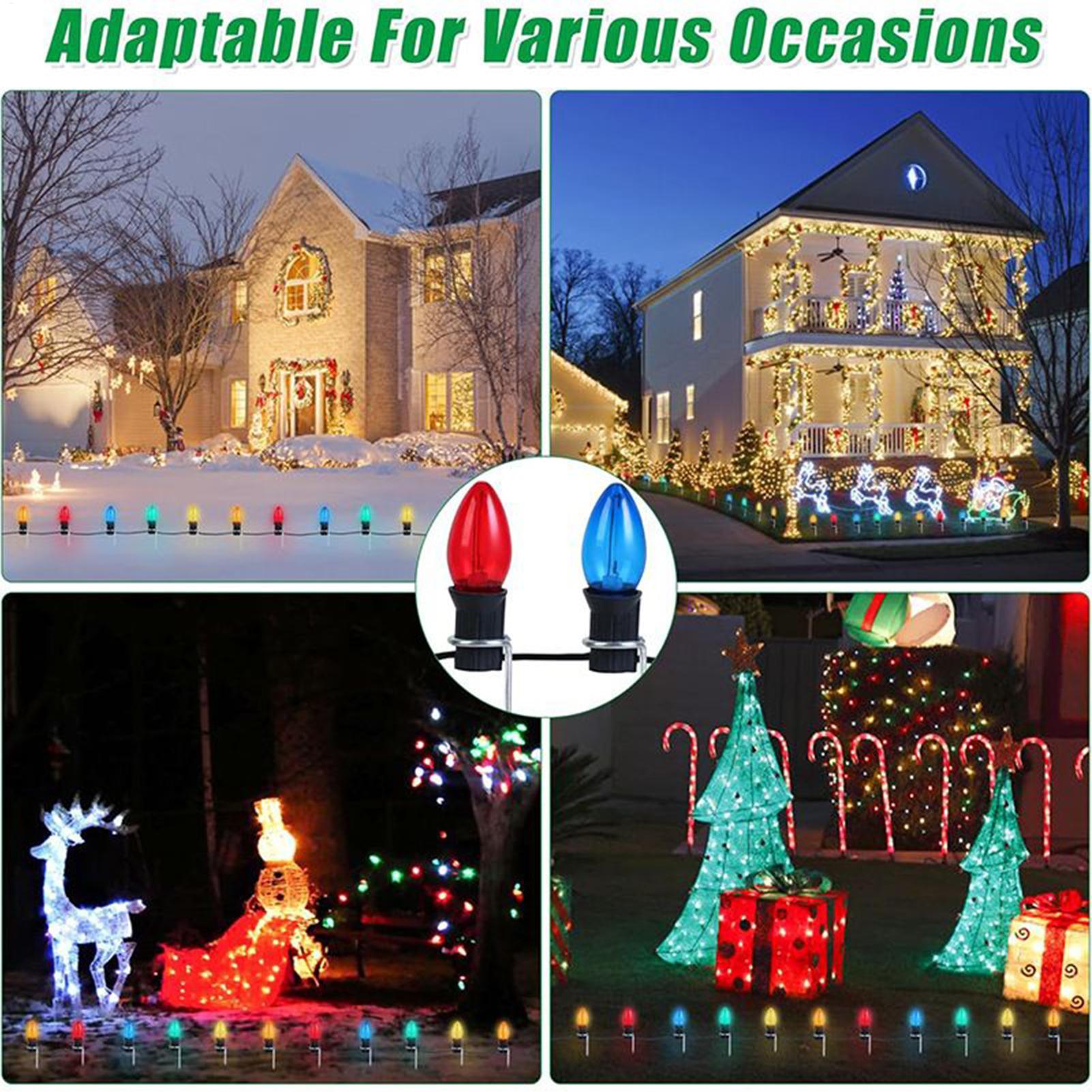 เสาไฟคริสต์มาสขนาด 12 นิ้ว สำห - Outdoor Lighting Pathway บทวิจารณ์และราคา
